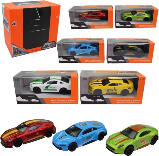 Športové auto v boxe pre deti