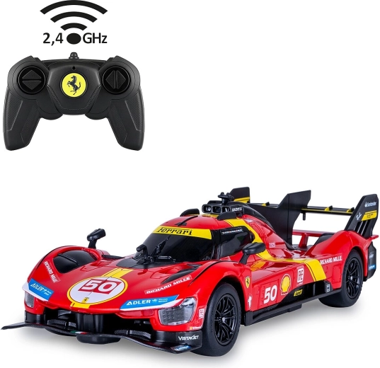 Diaľkovo ovládané auto JAMARA Ferrari 499P 1:24 červené