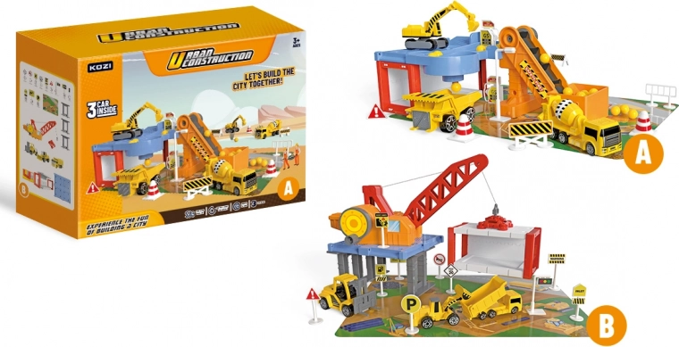 Garáž pre stavebné autá