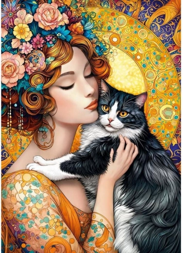 Puzzle Kráska a zviera 1000 dielikov od Cherry Pazzi