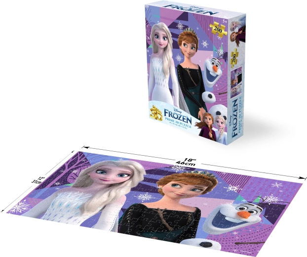 3D puzzle Disney Frozen – Elsa a Anna, 200 dielikov