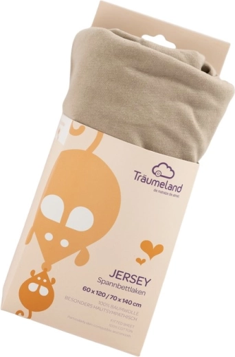 Träumeland jersey plachta UNI taupe