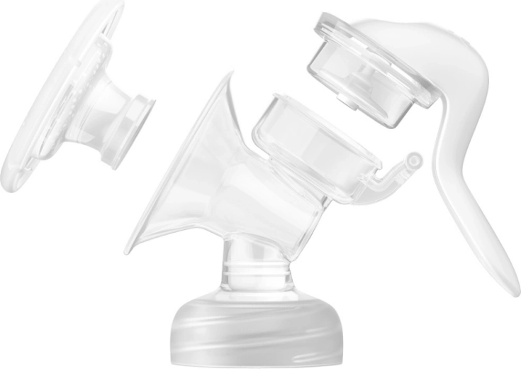 Jemná silikónová vložka pre prirodzené odsávanie