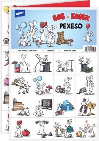 Pexeso Bob a Bobek 3×A4