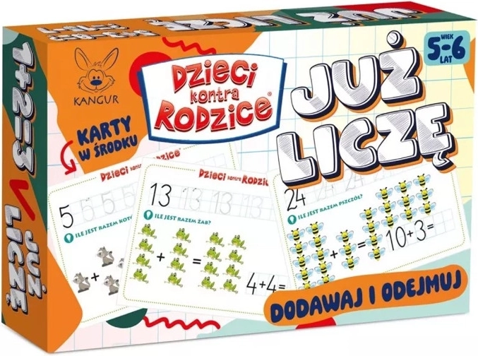 Deti kontra rodičia: už počítam! 5–6 rokov