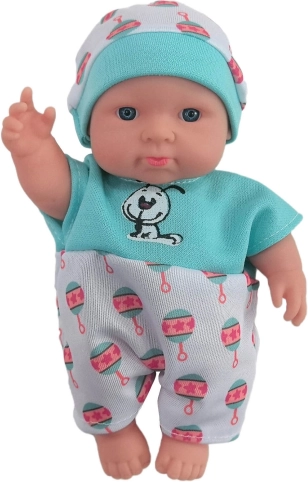 bábätko modré 18 cm