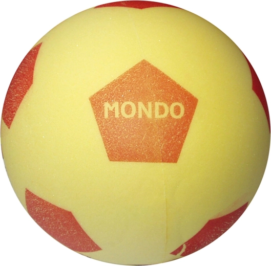 Mondo mäkká molitanová futbalová lopta žltá 20 cm
