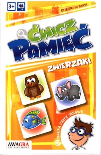 Cvič pamäť: zvieratká – detská pexeso hra