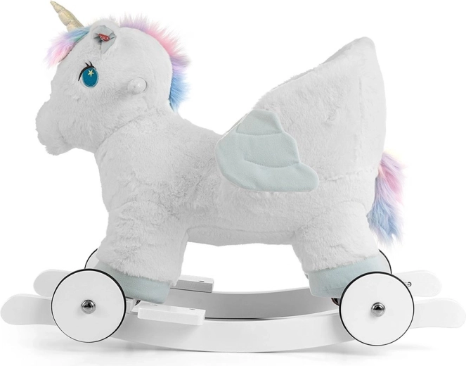 Dve zábavy v jednom: hojdanie aj jazda