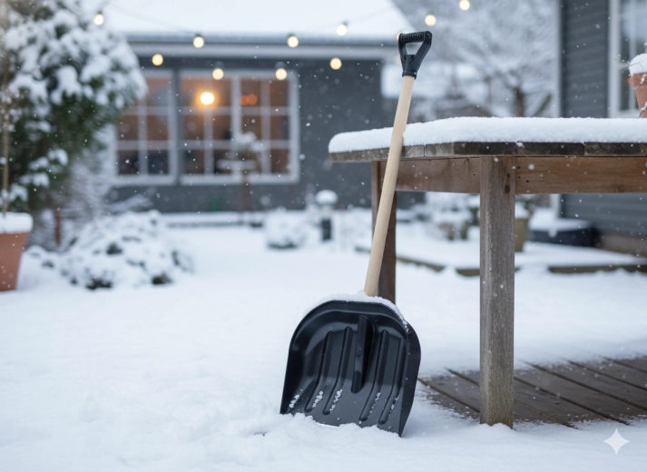 Ergonomická D rukoväť a drevená násada