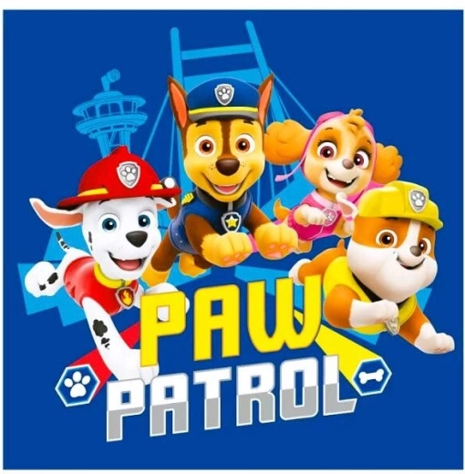 Uterák na tvár Labková patrola