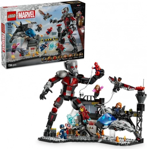 LEGO Marvel Kapitán Amerika: Občianska vojna – bitka na letisku