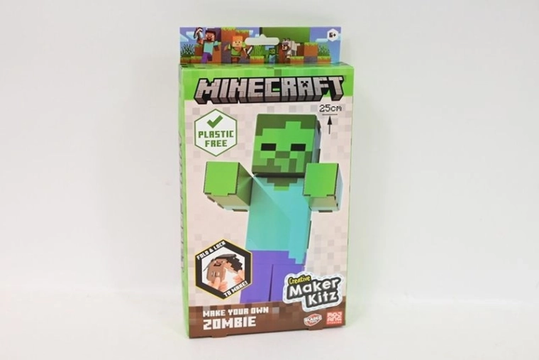 Bladez Minecraft – papierová figúrka Zombie 25 cm