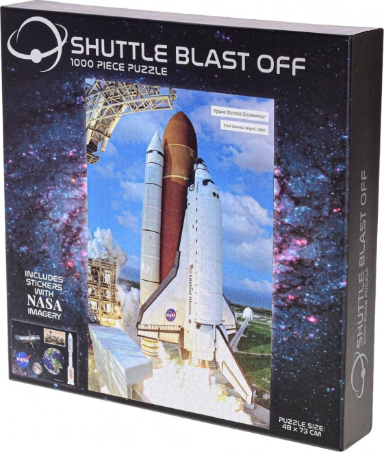 Puzzle NASA – štart raketoplánu (1000 dielikov)