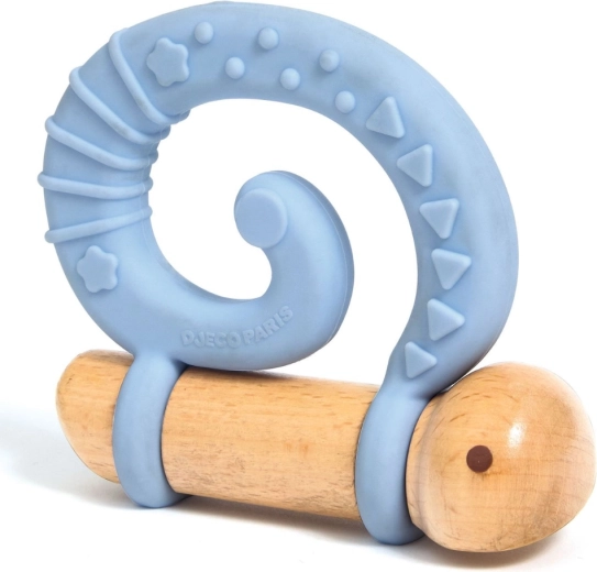 Silikónové špirálové hryzátko pre úľavu ďasnám