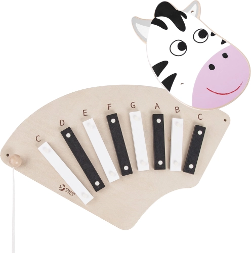 nástenná hudobná tabuľa zebra CLASSIC WORLD