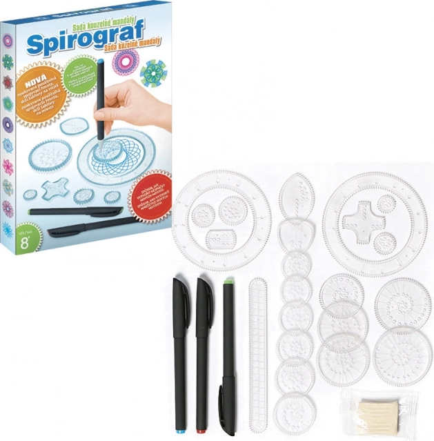 Spirograf deluxe sada na kreatívne kreslenie