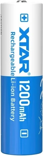 Xtar Li-ion akumulátor 14500 (AA/R6) 3,7 V 1200 mAh s ochranou - 1 kus