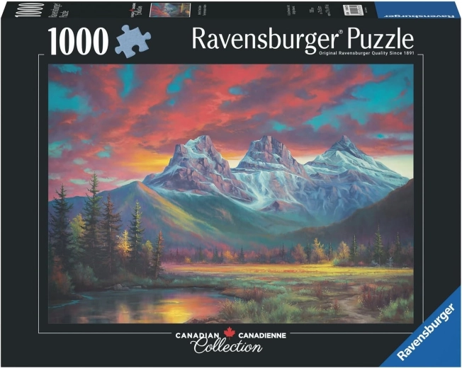Ravensburger puzzle Canadian Collection: Tri sestry, Alberta – 1000 dielikov