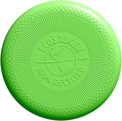 Green Toys lietajúci tanier EcoSaucer zelený