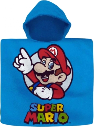 Detské pončo osuška s kapucňou Super Mario (Euroswan) - 1 kus