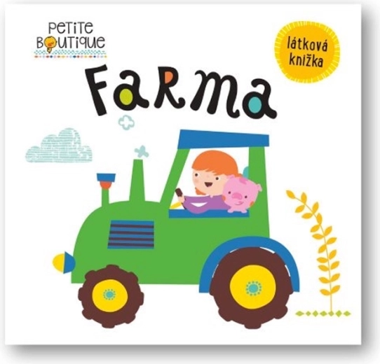 Petite Boutique látková knižka Farma