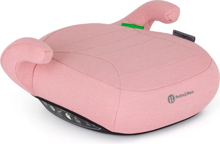 Petite&Mars podsedák do auta Zuno Han Pink 125–150 cm