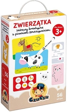 CzuCzu Zvieratká – kreatívna zábava s mazacím fixkou