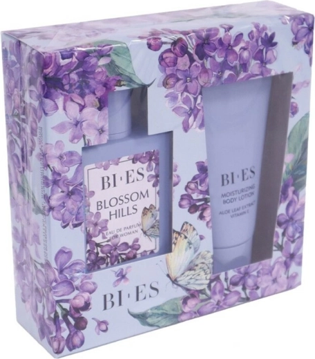 Darčeková sada pre ženy BI-ES Blossom Hills – parfumovaná voda 100 ml + telové mlieko 150 ml