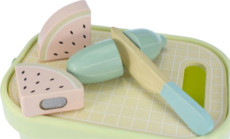 Realistické krájanie vďaka suchému zipsu