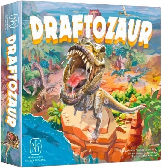Draftozaur – rodinná strategická hra s drevenými dinosaurami