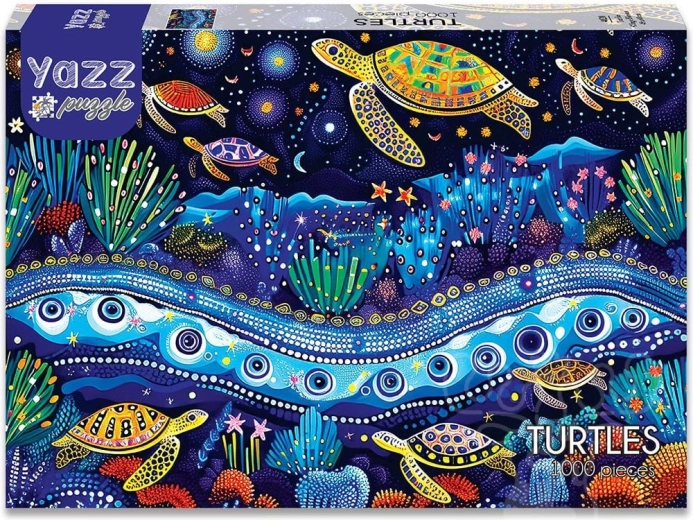 Puzzle YAZZ – korytnačky 1000 dielikov
