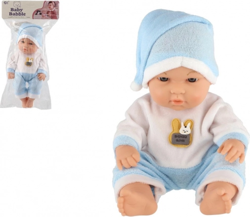 Bábika bábätko plastová 30 cm s pevným telom