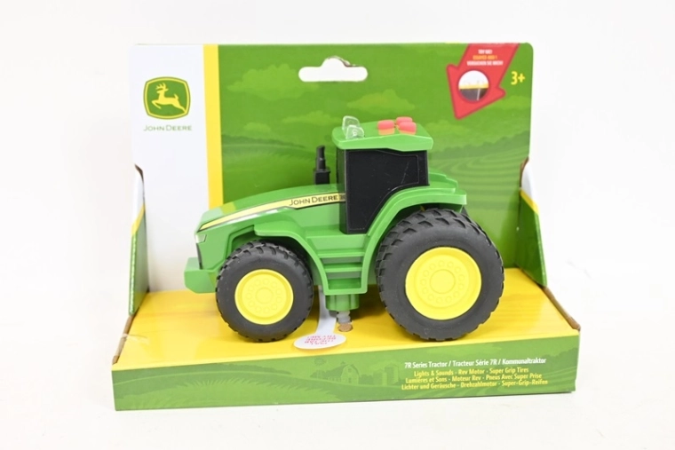 Tomy John Deere mini traktor so svetelnými a zvukovými efektmi