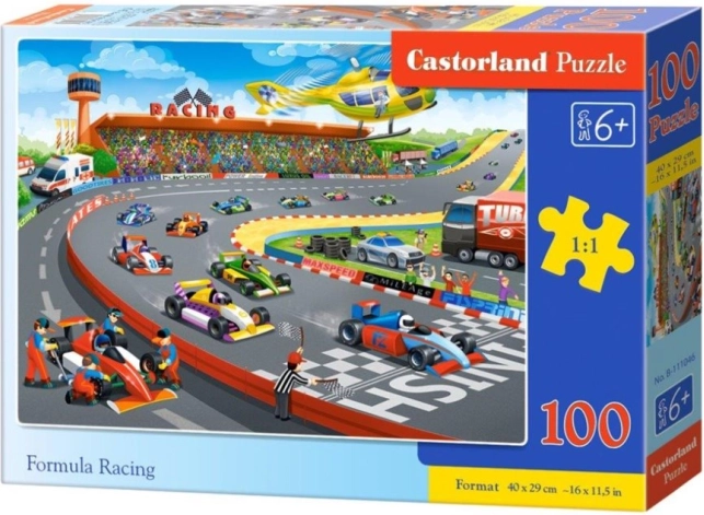 Puzzle 100 dielikov Formula Racing
