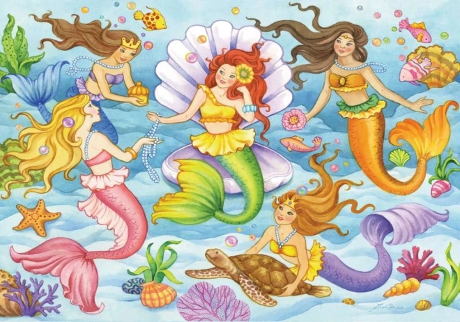RAVENSBURGER puzzle Kráľovné oceánu – 35 dielikov