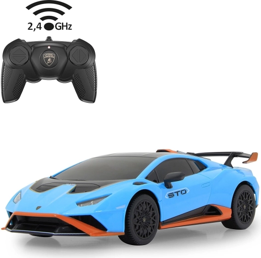 RC auto Lamborghini Huracán STO v mierke 1:24 modré