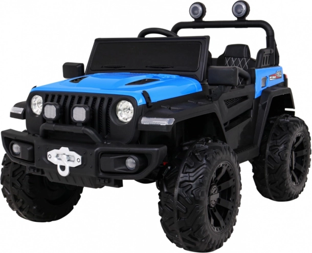 elektrické autíčko master of terrain 4x4 modré