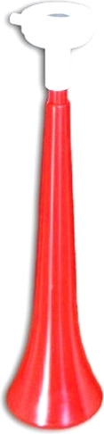 Fandiaca trúbka 30,5 cm – červená