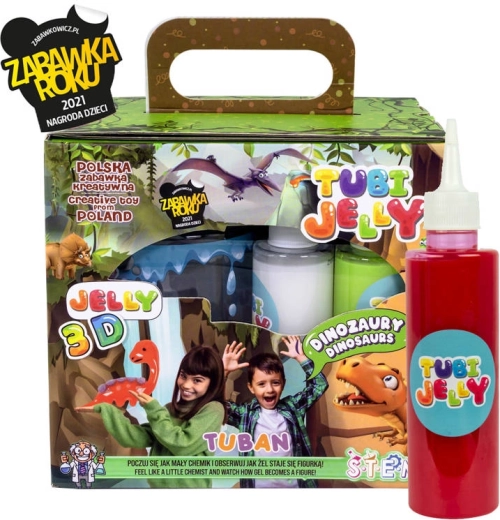 TUBAN Tubi Jelly dinosaury – malé akvárium kreatívna sada