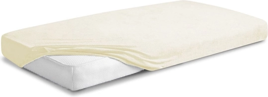 Babymatex prémiová froté napínacia plachta ecru 70 × 140 cm