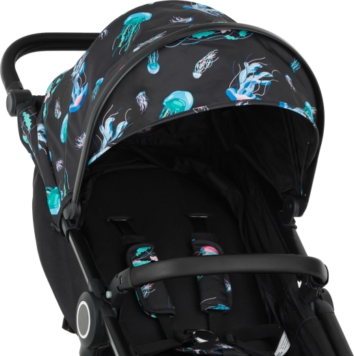 Petite&Mars limitovaná strieška na kočík Street+/Street2 Jellyfish