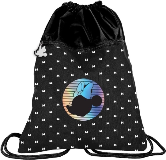 Holografický motív MINNIE, ktorý vynikne