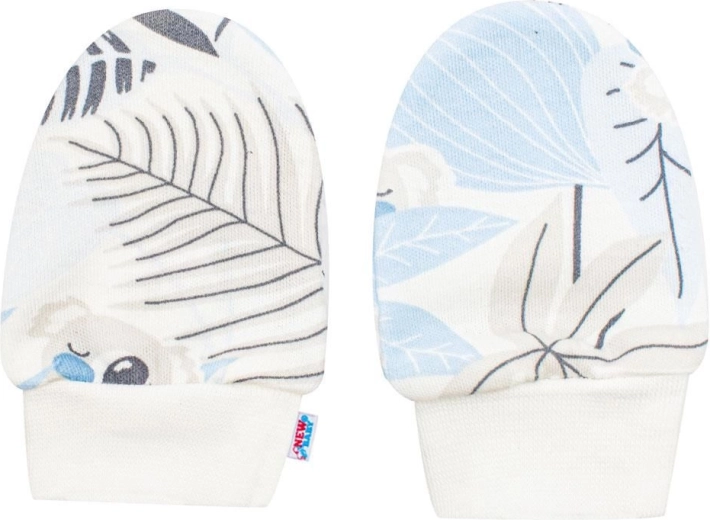 Rukavičky proti poškriabaniu s mäkkými manžetami