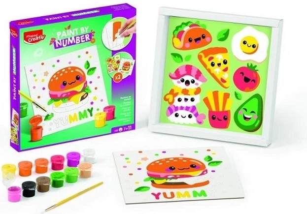 Creativ Maľovanie podľa čísel Yummy