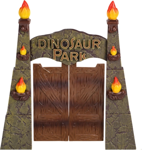 Ikonická vstupná brána Dinosaur Park