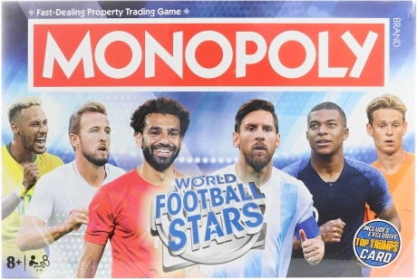 Monopoly: svetové futbalové hviezdy (anglická verzia)