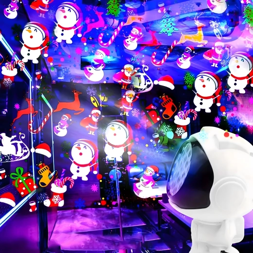 Vianočná projekcia so 16 motívmi