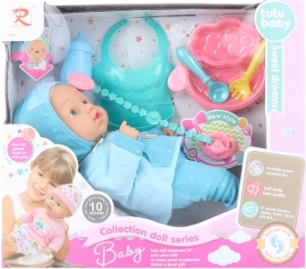 Hovoriaca detská bábika Tutu Baby s doplnkami
