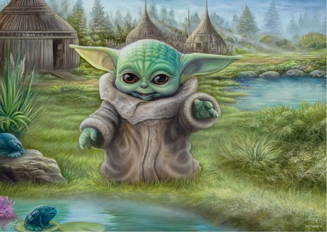 Puzzle STAR WARS Mandalorian – Dieťa 1000 dielikov